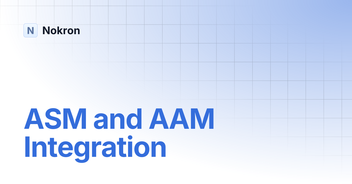 ASM and AAM Integration | WAF F5 | Nokron